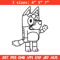 Bluey Coloring Pages Embroidery, Bluey Embroidery, Embroidery File, cartoon design, logo shirt, Digital download..jpg