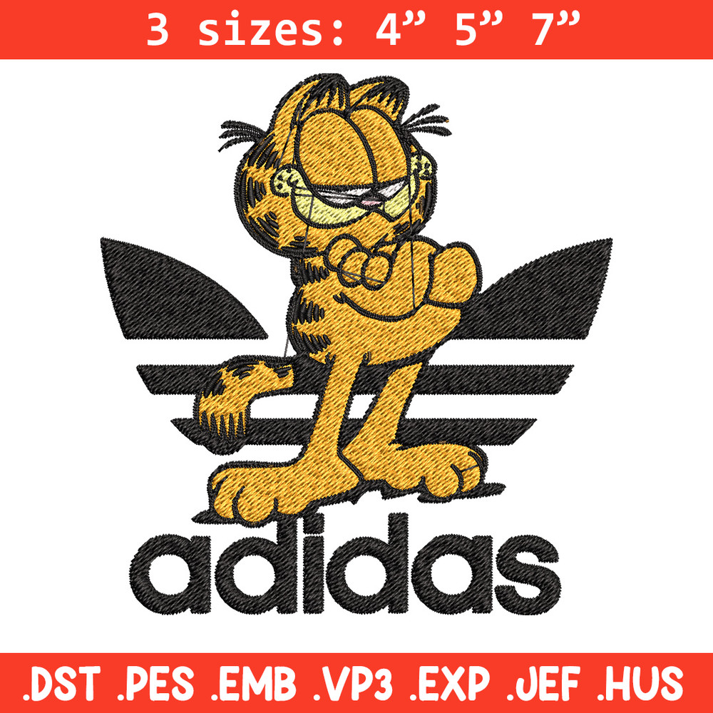 Cartoon cat adidas Embroidery Design, Adidas Embroidery, Brand Embroidery, Embroidery File,Logo shirt,Digital download.jpg