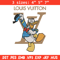 Duck cartoon lv Embroidery Design, LV Embroidery, Brand Embroidery, Embroidery File, Logo shirt, Digital download.jpg