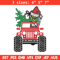 Grinch Jeep Christmas Embroidery design, Grinch Christmas Embroidery, logo design, Embroidery File, Digital download..jpg