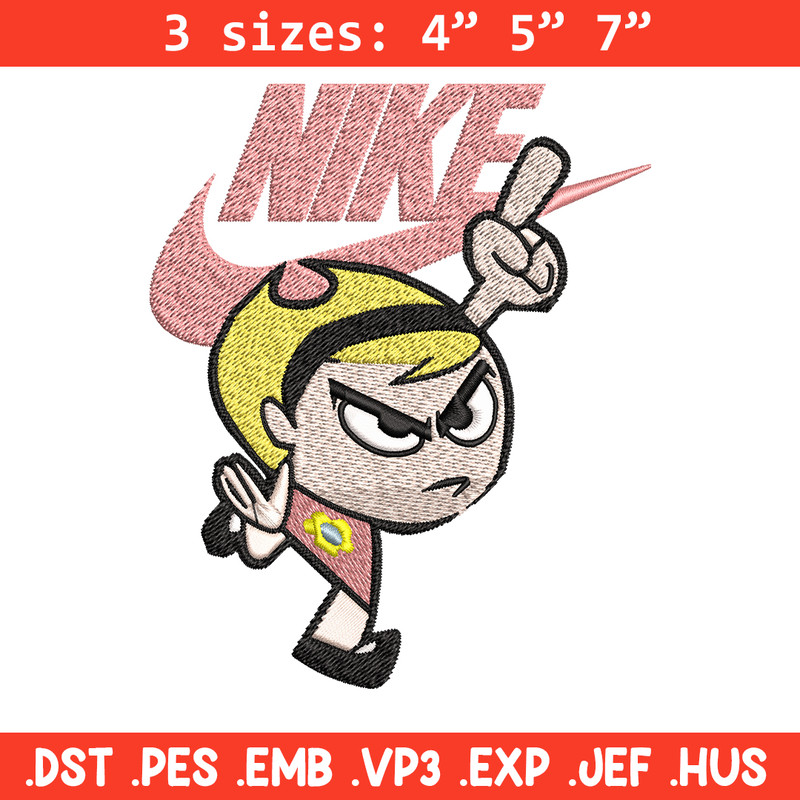 Mandy cartoon Nike Embroidery design, Mandy Embroidery, Nike design, Embroidery file, logo shirt, Instant download..jpg