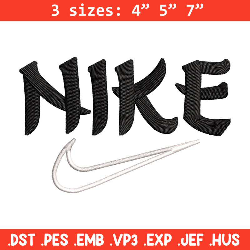 Nike black embroidery design, Nike embroidery, Nike design, Embroidery shirt, Embroidery file,Digital download.jpg