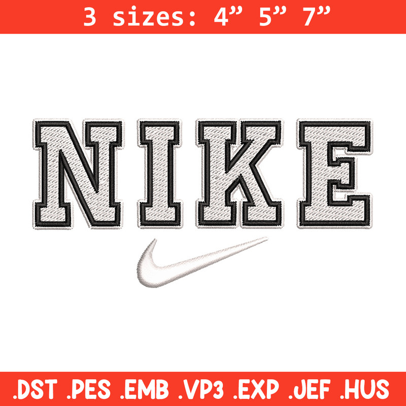 Nike black white embroidery design, Nike embroidery, Nike design,Embroidery file,Embroidery shirt,Digital download.jpg