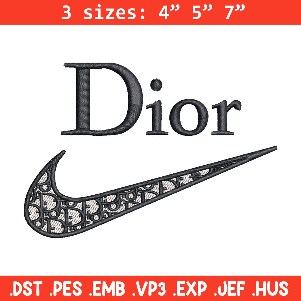 Nike dior embroidery design, Dior embroidery, Emb design, Embroidery shirt, Embroidery file, Digital download.jpg