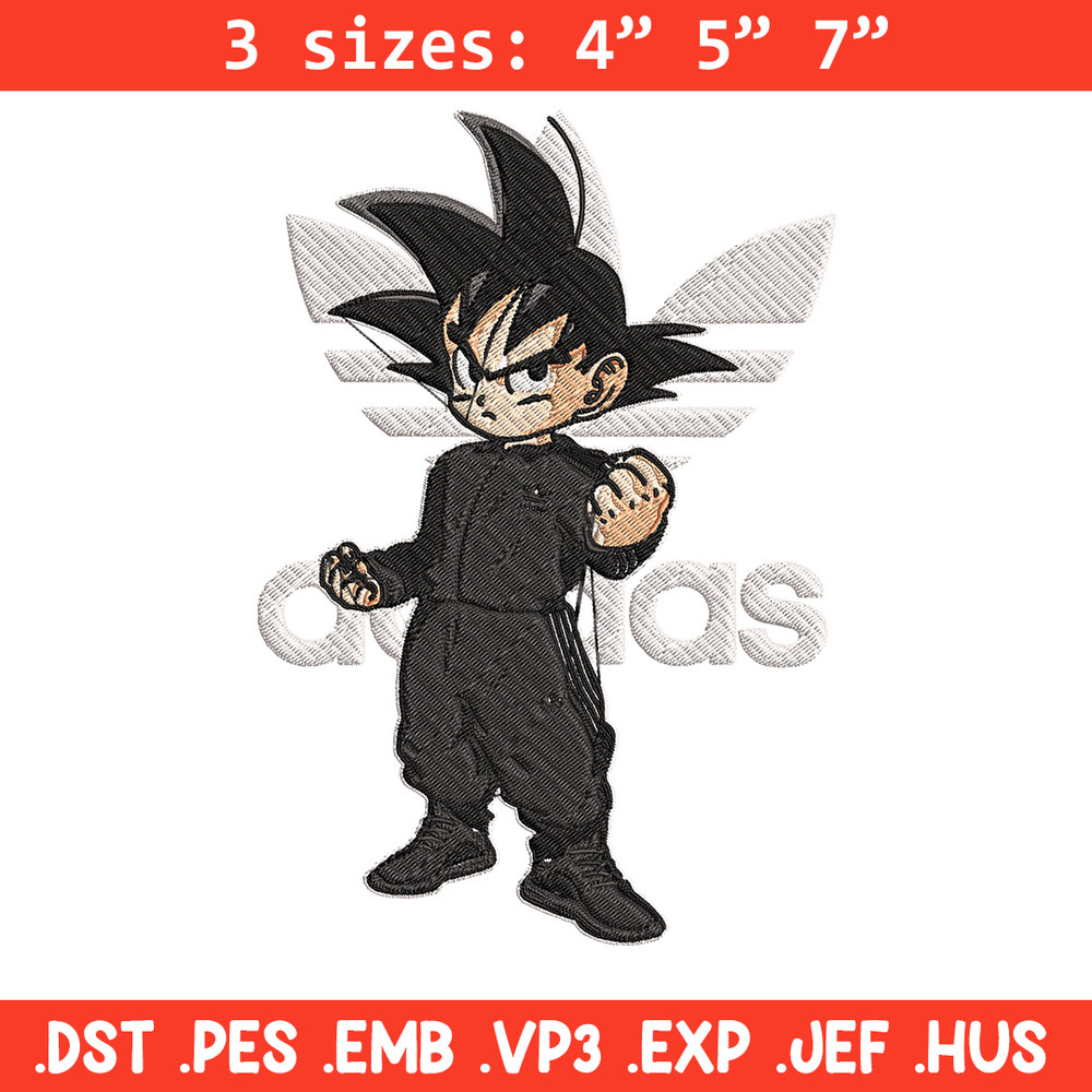 Nike kid goku Embroidery Design, Dragonball Embroidery, Nike Embroidery, Embroidery File, Logo shirt, Digital download.jpg