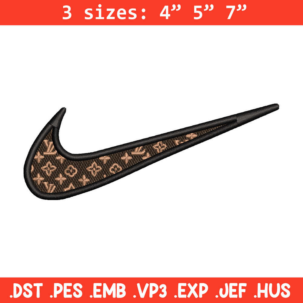 Nike lv logo embroidery design, Lv embroidery, Nike design, Embroidery shirt, Embroidery file, Digital download.jpg