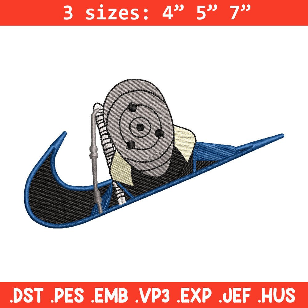 Nike Obito embroidery design, Naruto embroidery, Nike design, anime design, anime shirt, Digital download.jpg