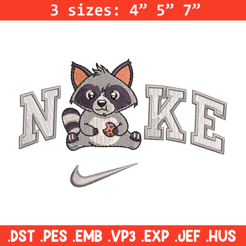 Nike squirrel embroidery design, Squirrel embroidery, Nike design, Embroidery shirt, Embroidery file, Digital download.jpg