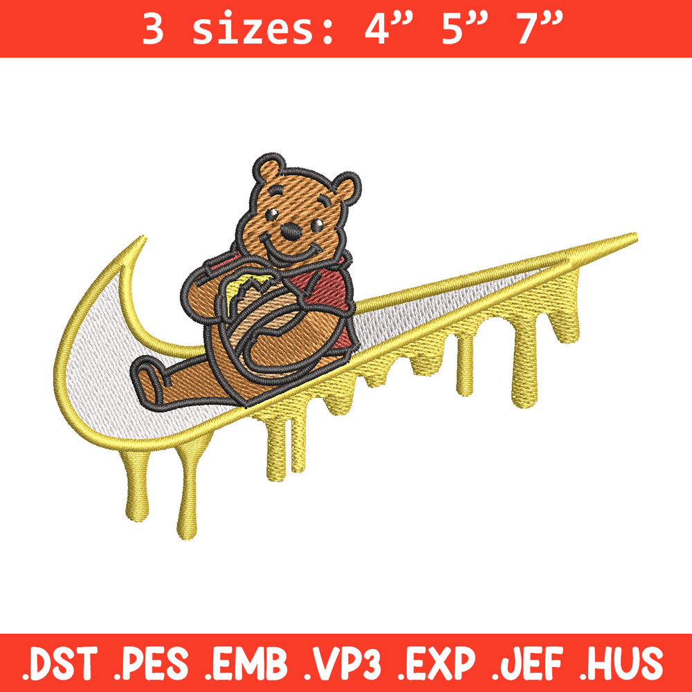 Nike x pooh embroidery design, Pooh embroidery, Nike design, Embroidery shirt, Embroidery file,Digital download.jpg