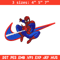 spaiderman Nike Logo embroidery design, spaiderman embroidery, Nike design, Logo shirt, digital download.jpg