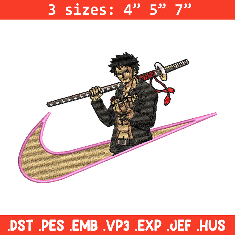 Trafalgar d. Water Law Nike embroidery design, One Piece embroidery, Nike design, anime design, Digital download.jpg