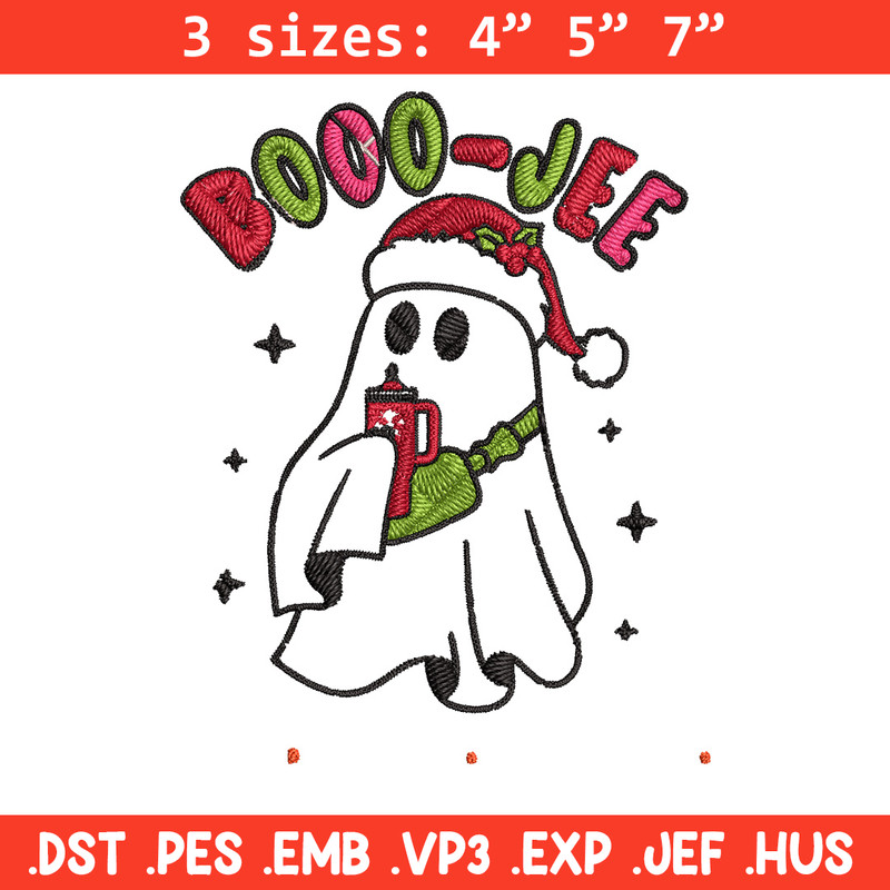 Boo jee chrismas Embroidery Design, Chrismas Embroidery, Embroidery File, Anime Embroidery, Anime shirt,Digital download.jpg