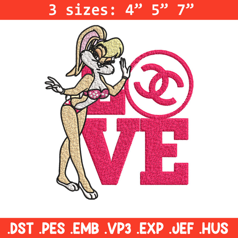 Bunny cartoon gucci Embroidery Design, Gucci Embroidery, Brand Embroidery, Embroidery File, Logo shirt, Digital download.jpg