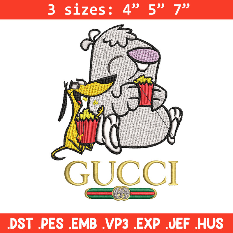 Cartoon Gucci Embroidery design, Cartoon Gucci Embroidery, cartoon design, Embroidery File, Gucci logo, Digital download.jpg