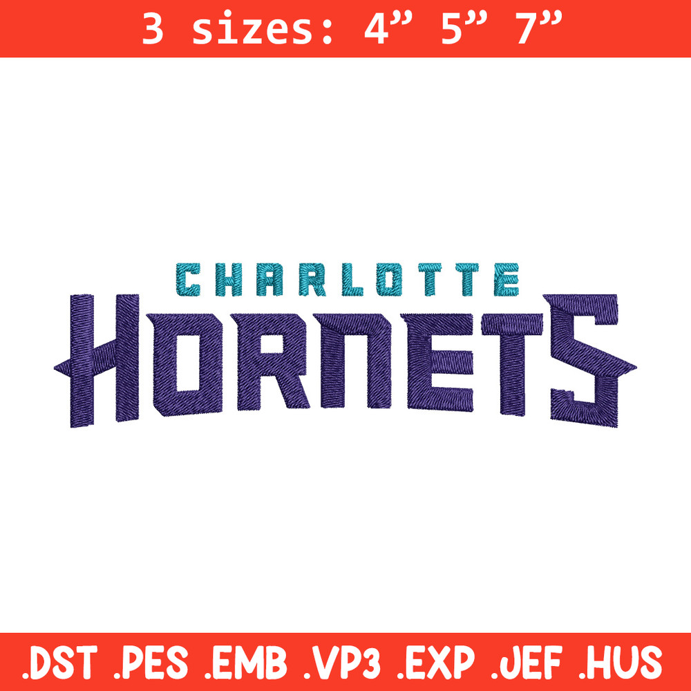 Charlotte Hornets logo embroidery design,NBA embroidery, Sport embroidery, Embroidery design,Logo sport embroidery.jpg