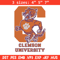 Clemson University logo embroidery design, College embroidery, Sport embroidery, logo sport embroidery,Embroidery design.jpg