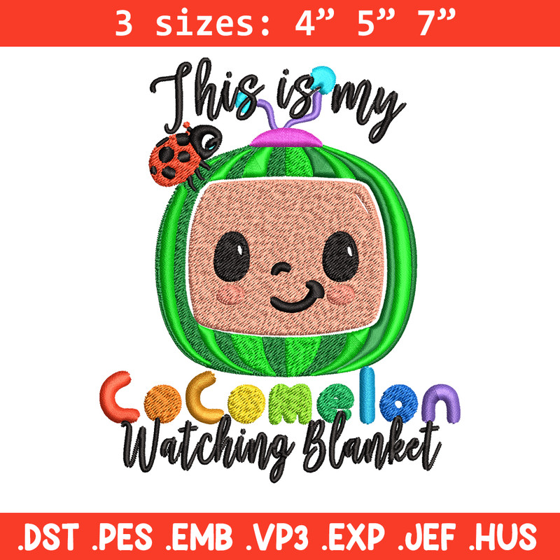 Cocomelon Logo Embroidery design, Cocomelon Embroidery, logo design, Embroidery File, logo shirt, Digital download..jpg