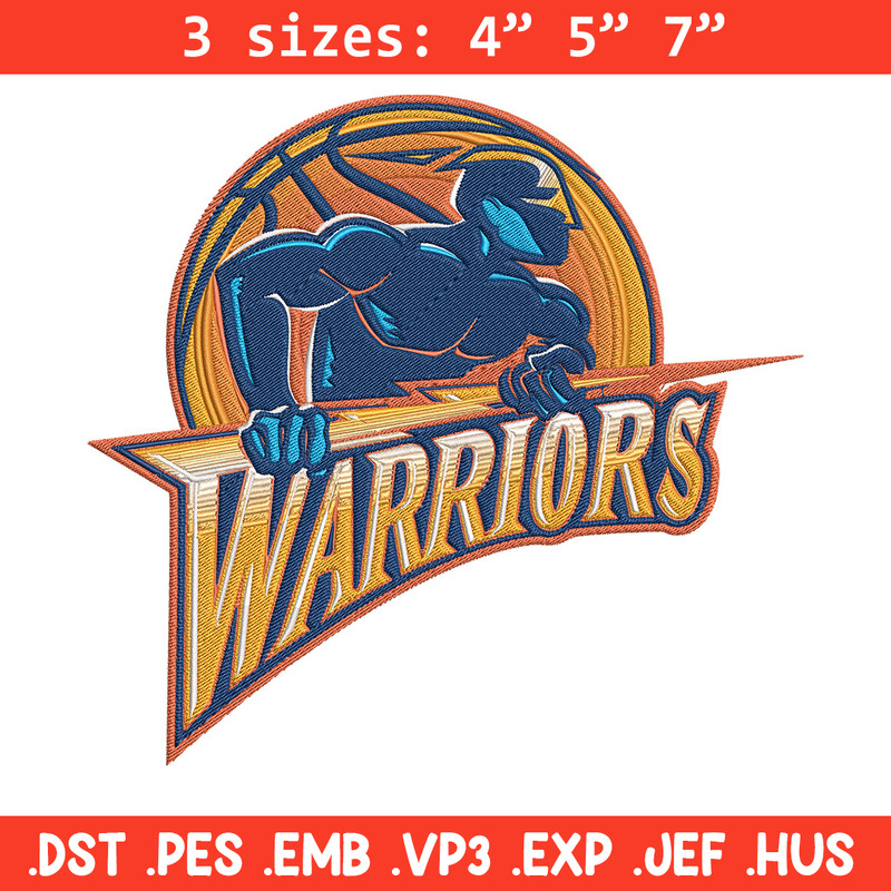 Golden State Warriors design embroidery design, NBA embroidery, Sport embroidery,Embroidery design,Logo sport embroidery.jpg