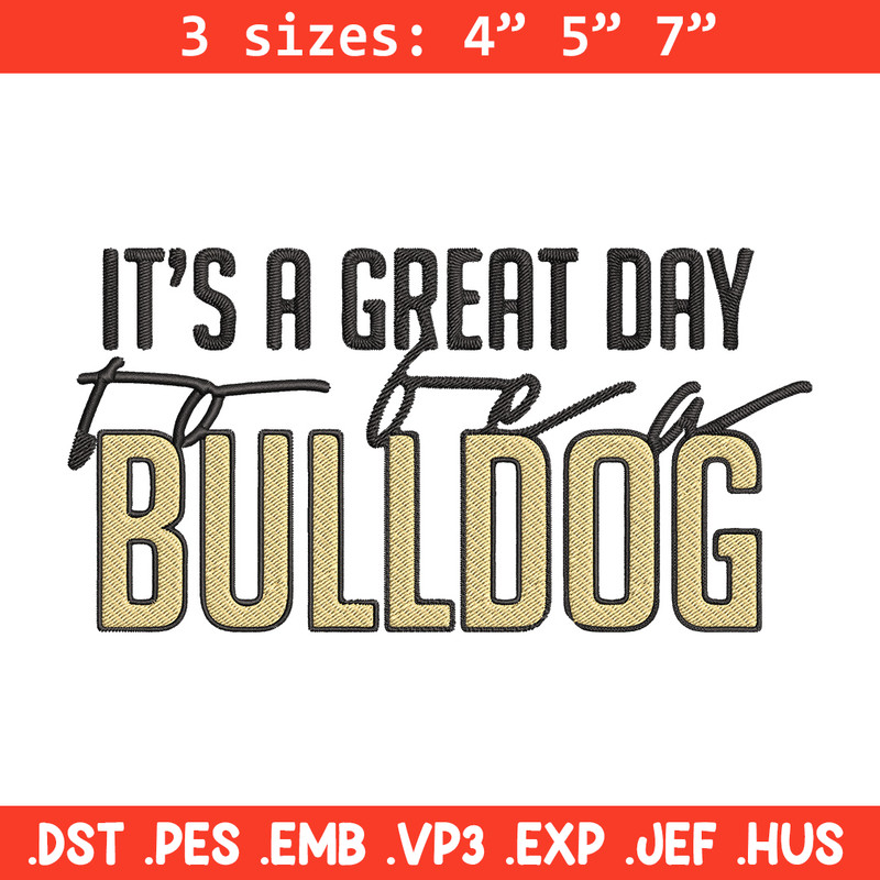It's a Bulldog Thing embroidery design, Bulldog embroidery, Sport embroidery,Logo sport embroidery,Embroidery design.jpg