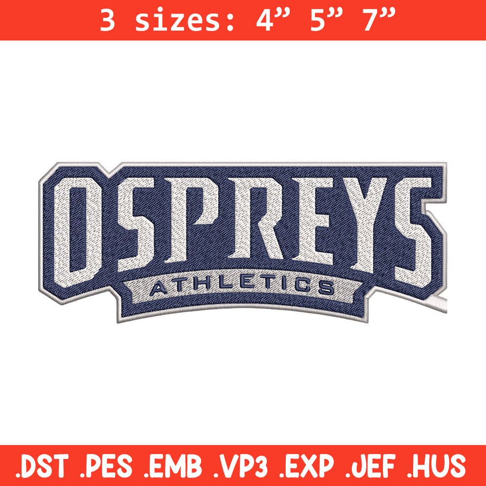 North Florida college embroidery design, College embroidery, Sport embroidery, logo sport embroidery, Embroidery design.jpg