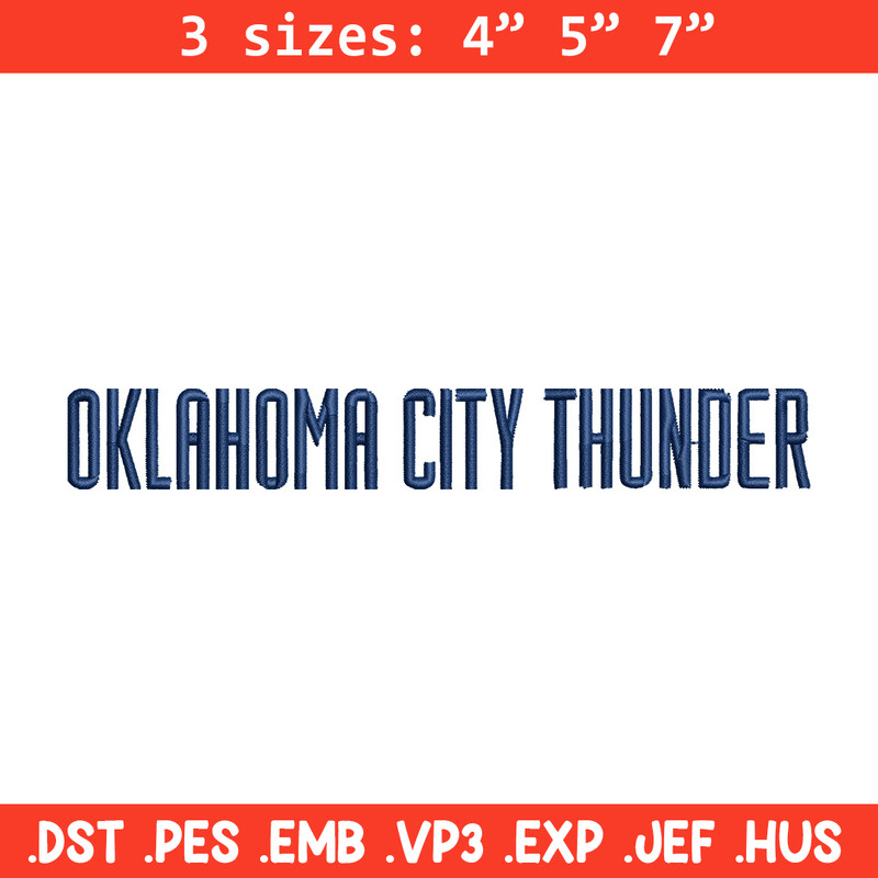 Oklahoma City Thunder logo embroidery design, NBA embroidery, Sport embroidery, Embroidery design,Logo sport embroidery.jpg