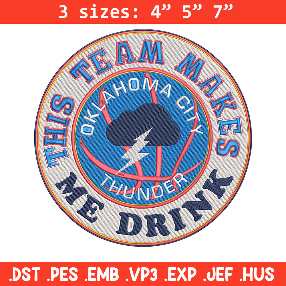 Oklahoma Thunder design embroidery design, NBA embroidery, Sport embroidery, Embroidery design, Logo sport embroidery.jpg