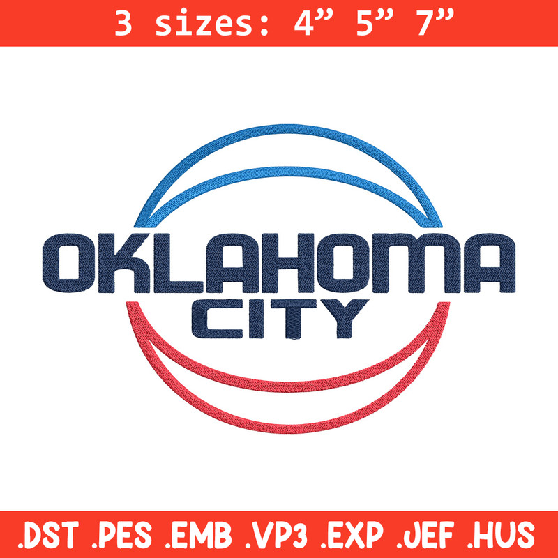 Oklahoma Thunder logo embroidery design, NBA embroidery, Sport embroidery, Embroidery design, Logo sport embroidery..jpg