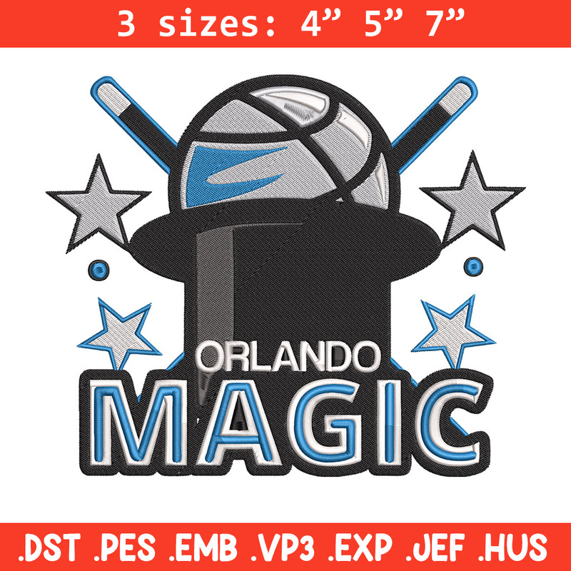 Orlando Magic logo embroidery design,NBA embroidery, Sport embroidery, Embroidery design, Logo sport embroidery.jpg