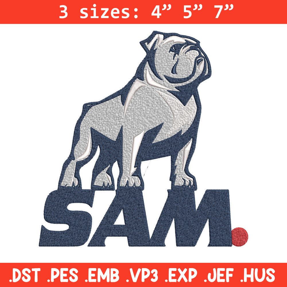 Samford University embroidery design, College embroidery, Sport embroidery, logo sport embroidery, Embroidery design.jpg