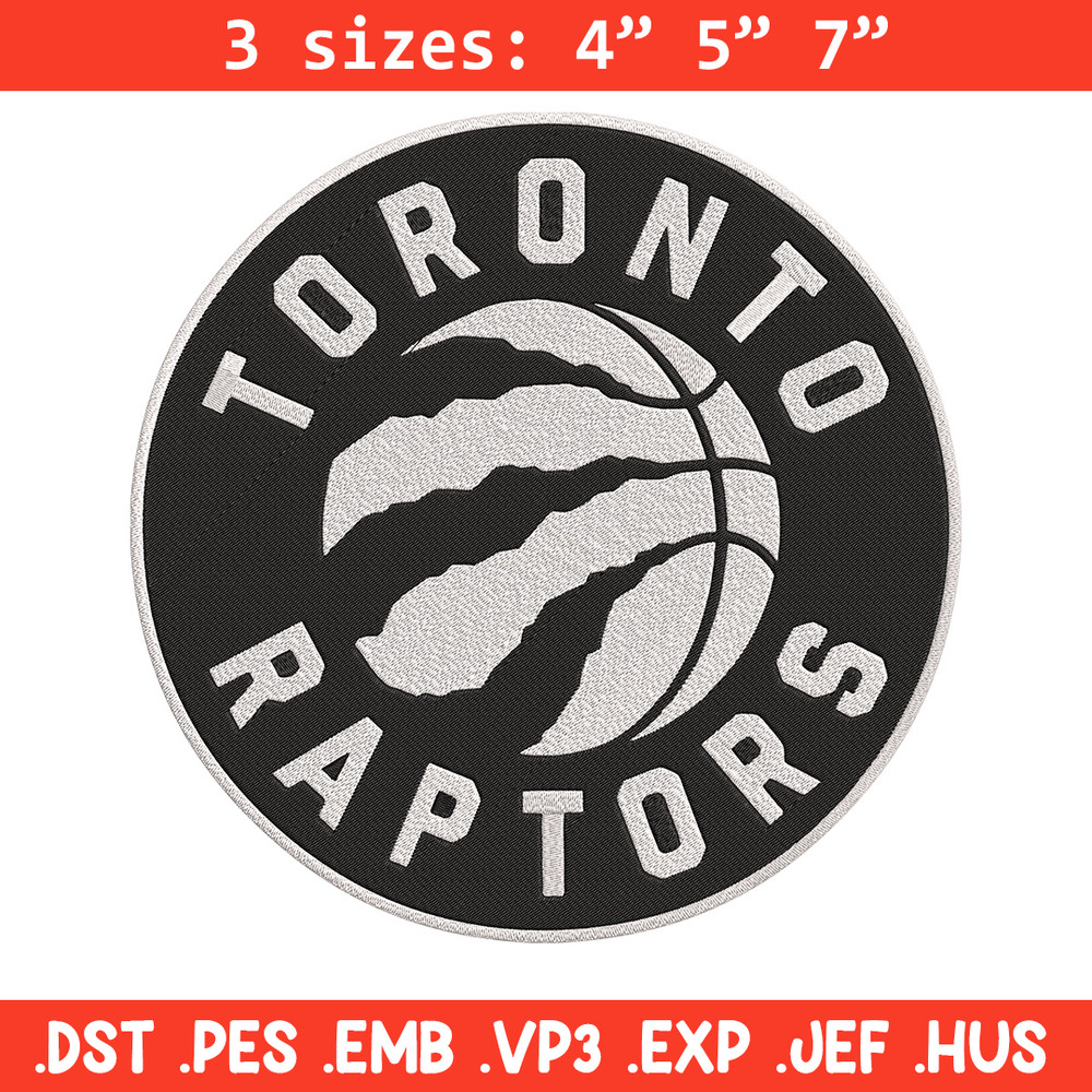 Toronto Raptors logo embroidery design,NBA embroidery, Sport embroidery, Embroidery design, Logo sport embroidery.jpg