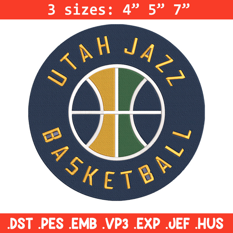 Utah Jazz logo embroidery design, NBA embroidery, Sport embroidery, Embroidery design,Logo sport embroidery.jpg