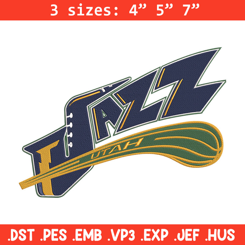 Utah Jazz logo embroidery design,NBA embroidery, Sport embroidery, Embroidery design, Logo sport embroidery..jpg