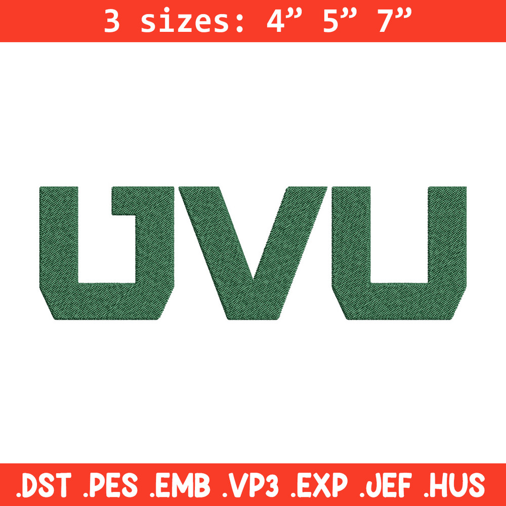 Utah valley logo embroidery design, Basketball embroidery, Sport embroidery, logo sport embroidery, Embroidery design.jpg