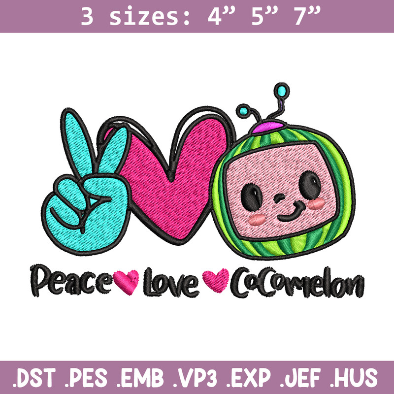 Cocomelon Logo Embroidery design, Cocomelon Embroidery, logo design, Embroidery File, logo shirt, Instant download..jpg