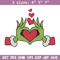 Grinch love embroidery design, Grinch embroidery, Chrismas design, Embroidery shirt, Embroidery file, Digital download.jpg