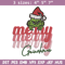 Merry Grinch logo Embroidery design, Grinch Christmas Embroidery, logo design, Embroidery File, Digital download..jpg