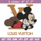 Mickey louis vuitton Embroidery Design, Lv Embroidery, Embroidery File, Brand Embroidery, Logo shirt, Digital download.jpg
