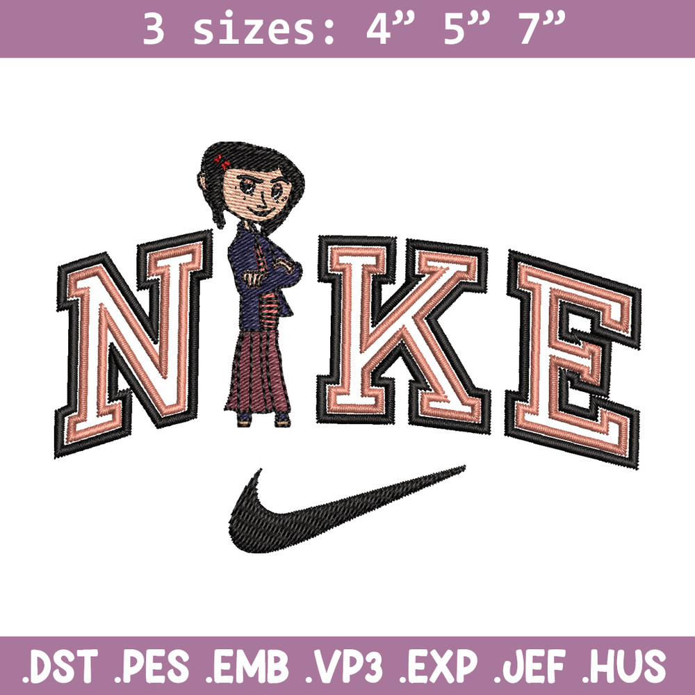 Nike china girl embroidery design, Girl embroidery, Nike design, Embroidery shirt, Embroidery file,Digital download.jpg