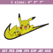Nike Pikachu embroidery design, Pokemon embroidery, Nike design, anime design, anime shirt, Digital download.jpg