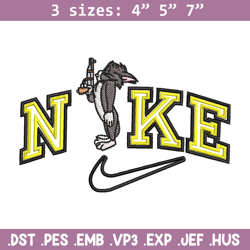 Nike tom gun embroidery design, Tom and jerry embroidery, Nike design,Embroidery file,Embroidery shirt,Digital download.jpg
