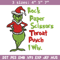 Rock Paper Scissors Throat Punch Grinch Embroidery design, Grinch Christmas Embroidery, Grinch design, Digital download..jpg