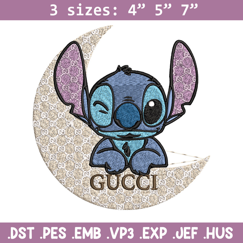 Stitch gucci Embroidery Design, Gucci Embroidery, Embroidery File, Logo shirt, Sport Embroidery, Digital download..jpg