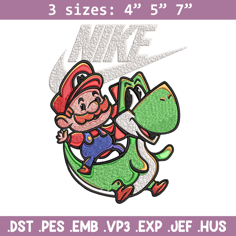 Super Mario Game Nike Embroidery design, Super Mario Game Embroidery, Nike design, Embroidery file, Instant download..jpg