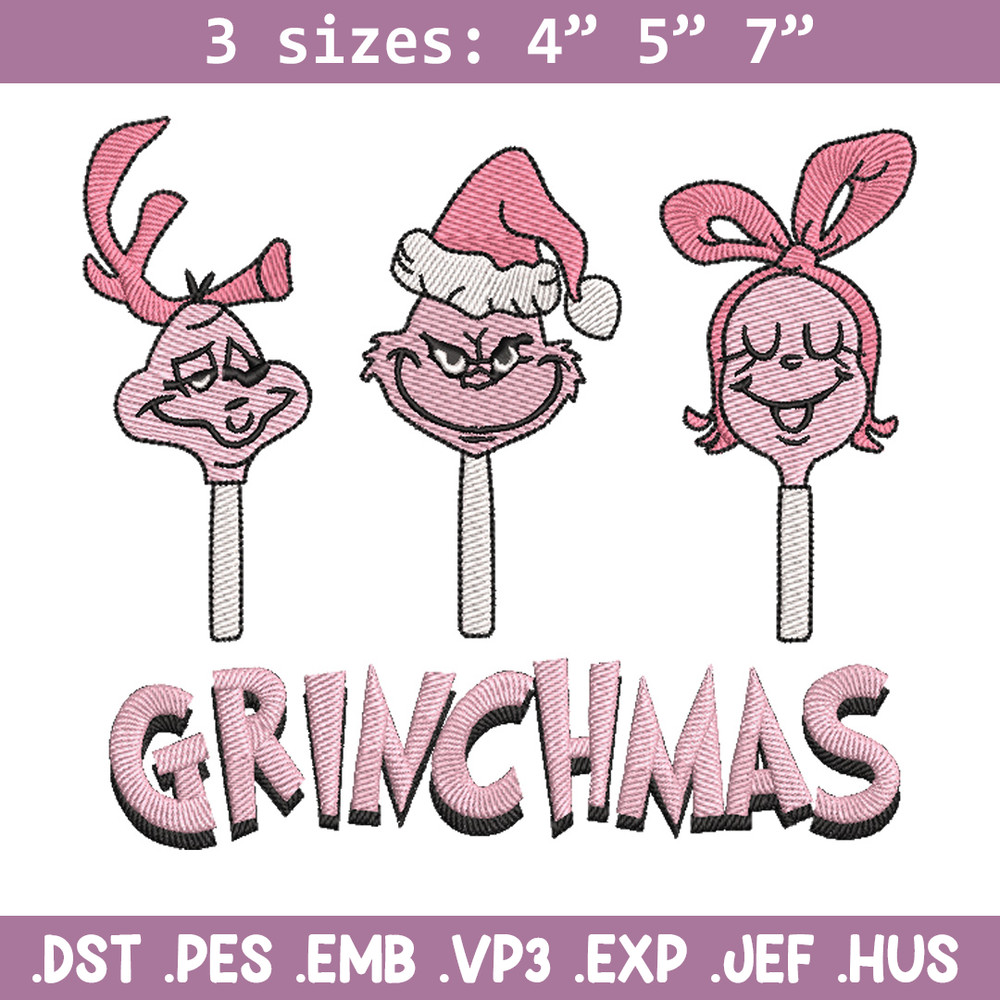 Grinchmas embroidery design, Grinch embroidery, Chrismas design, Embroidery shirt, Embroidery file, Digital download.jpg