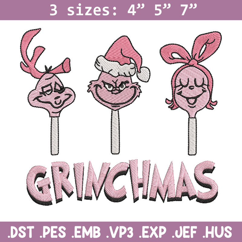Grinchmas embroidery design, Grinch embroidery, Chrismas design, Embroidery shirt, Embroidery file, Digital download.jpg