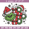 Ho Ho Ho The Grinch Embroidery design, Grinch christmas Embroidery, Grinch design, Embroidery File, Instant download..jpg