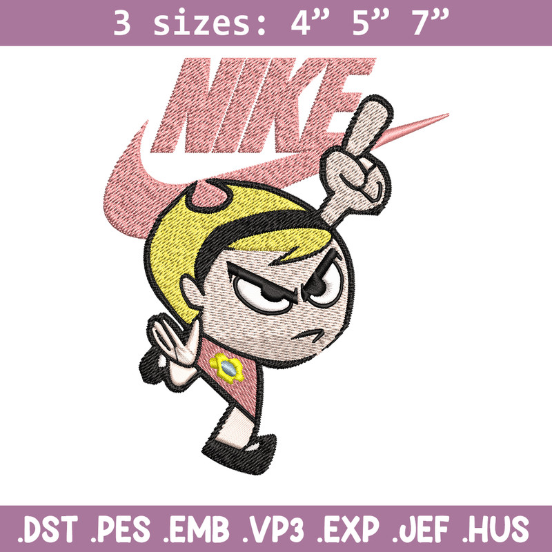 Mandy cartoon Nike Embroidery design, Mandy Embroidery, Nike design, Embroidery file, logo shirt, Instant download..jpg