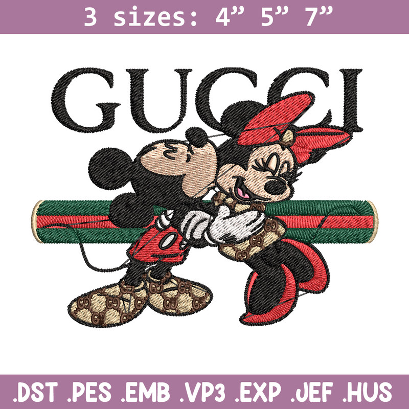 Mickey minnie Embroidery Design, Gucci Embroidery, Embroidery File, Logo shirt, Sport Embroidery, Digital download..jpg