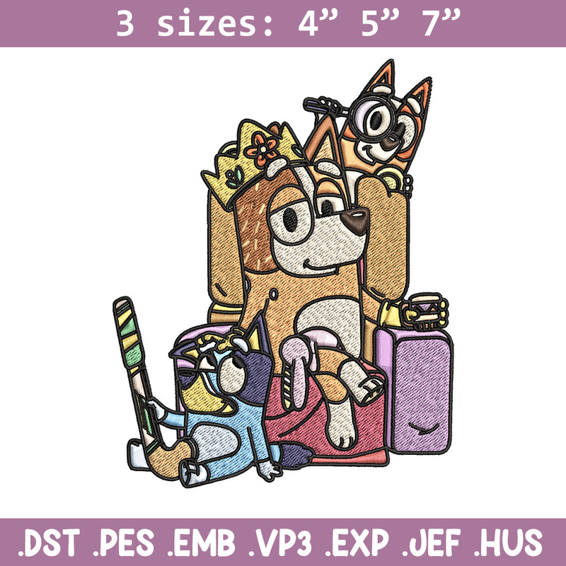 Mom bluey bingo Embroidery, Bluey cartoon Embroidery, Embroidery File, cartoon design, cartoon shirt, Digital download..jpg