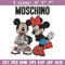 Moschino Mickey and Minnie mouse Embroidery design, Disney Embroidery, cartoon design, Embroidery File, Digital download.jpg